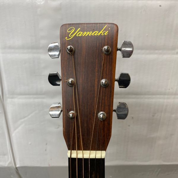 O527-O43-584 Yamaki ヤマキ アコースティックギター Model no.F15/アコギ 弦楽器 6弦/ソフトケース付 ⑤_画像2