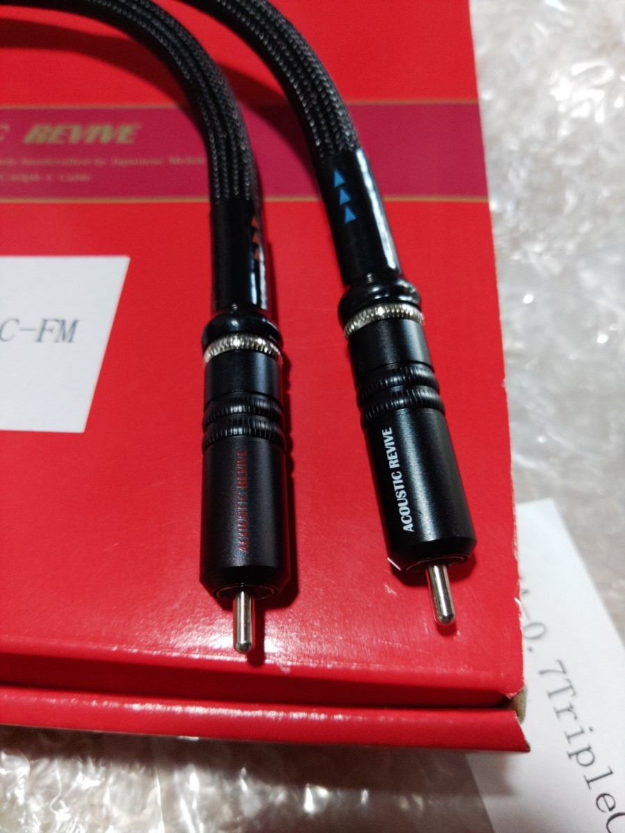 23800円 鹿児島から☆ACOUSTICREVIVEケーブル中古 - RCAケーブル 23800円 鹿児島から☆ACOUSTICREVIVEケーブル中古 - RCAケーブル