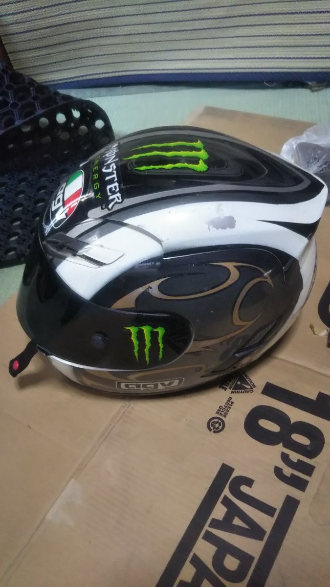 AGV ヘルメット 中古品 フルフェイス_画像2