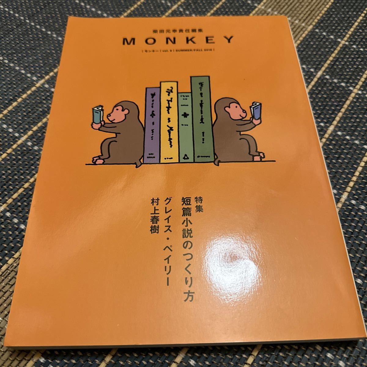 ＭＯＮＫＥＹ　ｖｏｌ．９（２０１６ＳＵＭＭＥＲ／ＦＡＬＬ） 柴田元幸／責任編集_画像1