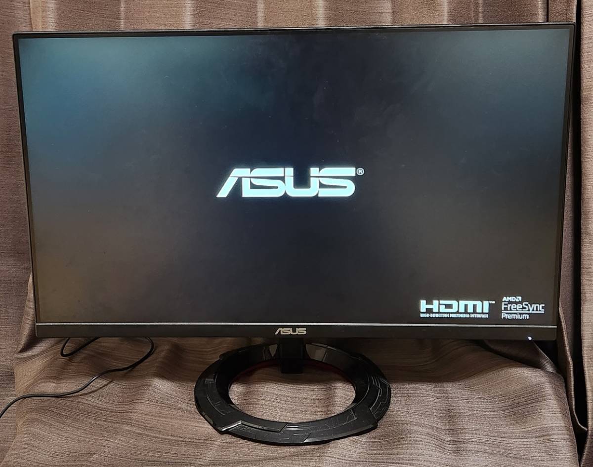 ASUS TUF Gaming VG249Q1R ゲーミングモニター 23.8型 フルHD(1920x1080) IPS 1ms応答速度 FreeSync Premium Shadow Boost(中古)_画像1