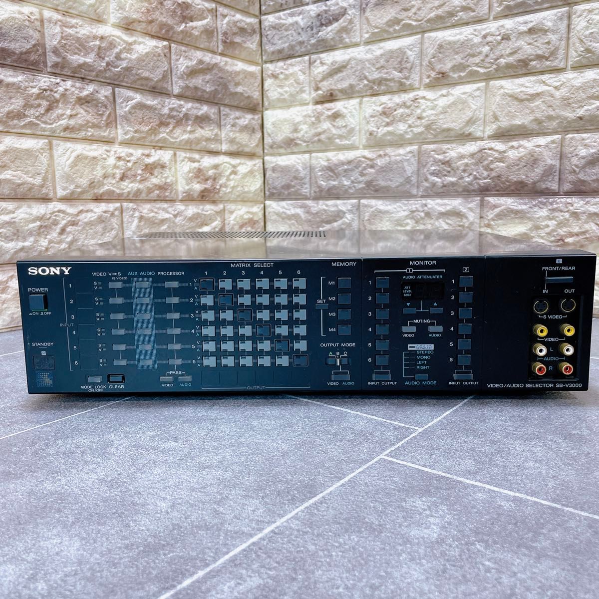 SONY ソニー オーディオセレクター SB-V3000 AVセレクター SONY ソニー オーディオセレクター SB-V3000 AVセレクター