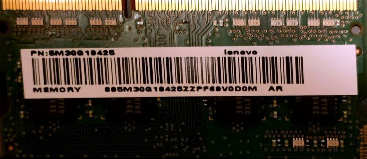 DDR3L PC3L-12800S 4GB　 SAMSUNG メモリ