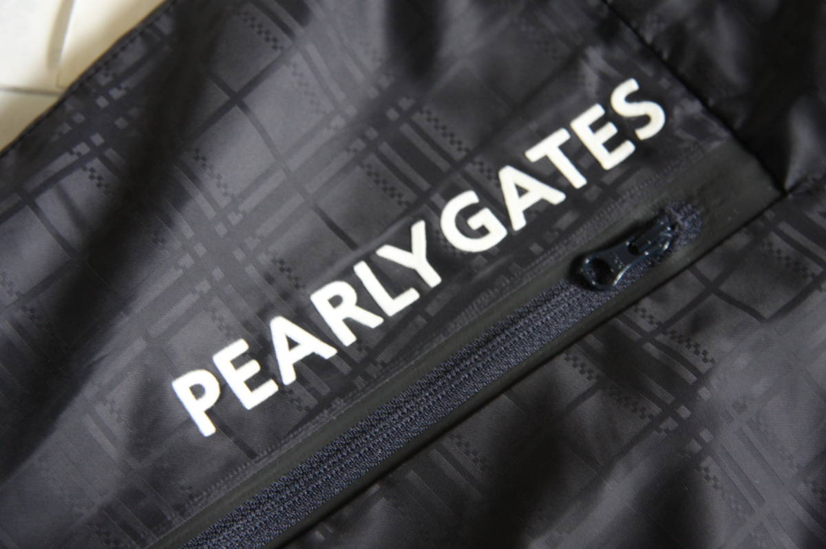 ★正規品★パーリーゲイツ PEARLY GATES★最新作 タフレックス スニードジャケット★東レ ソーラーセンサーL使用★BIGチェック柄★紺★5 L_画像5