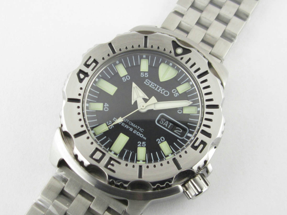 SEIKO ダイバーズ ブラックモンスター SKX779 7S26-0350 ダブル SEIKO ダイバーズ ブラックモンスター SKX779 7S26-0350 ダブル