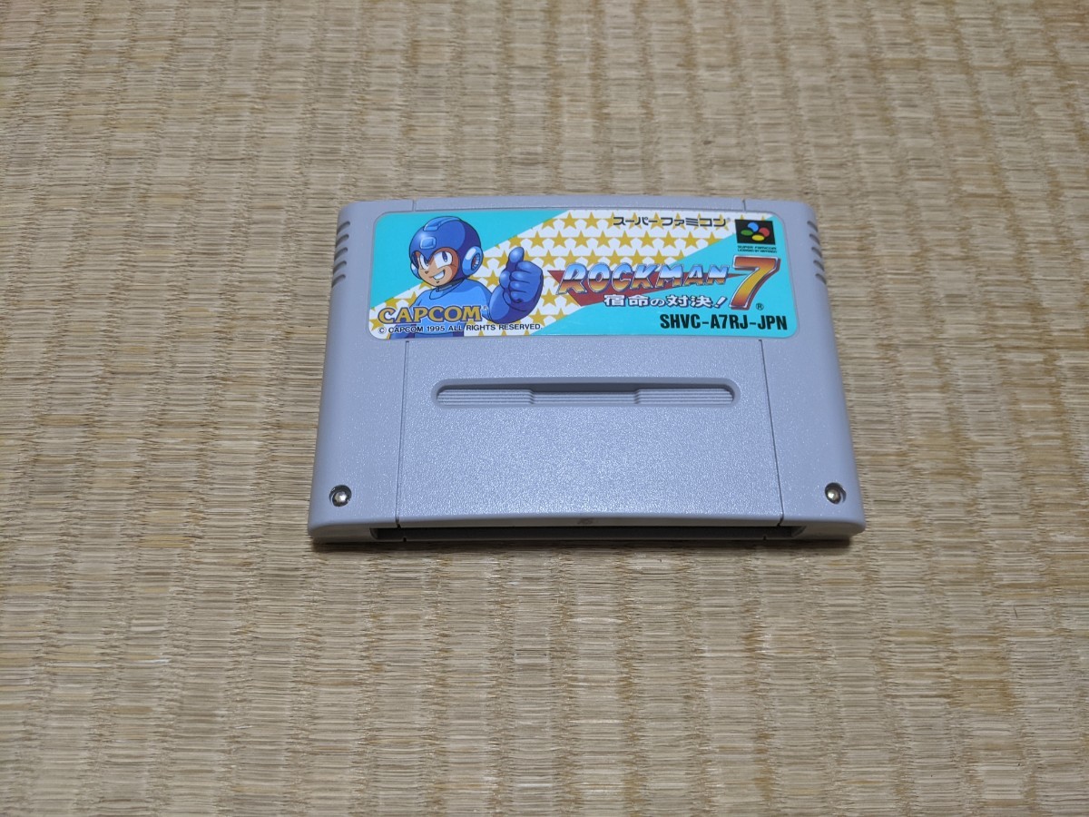 スーパーファミコン 　ソフト　ロックマン7_画像1