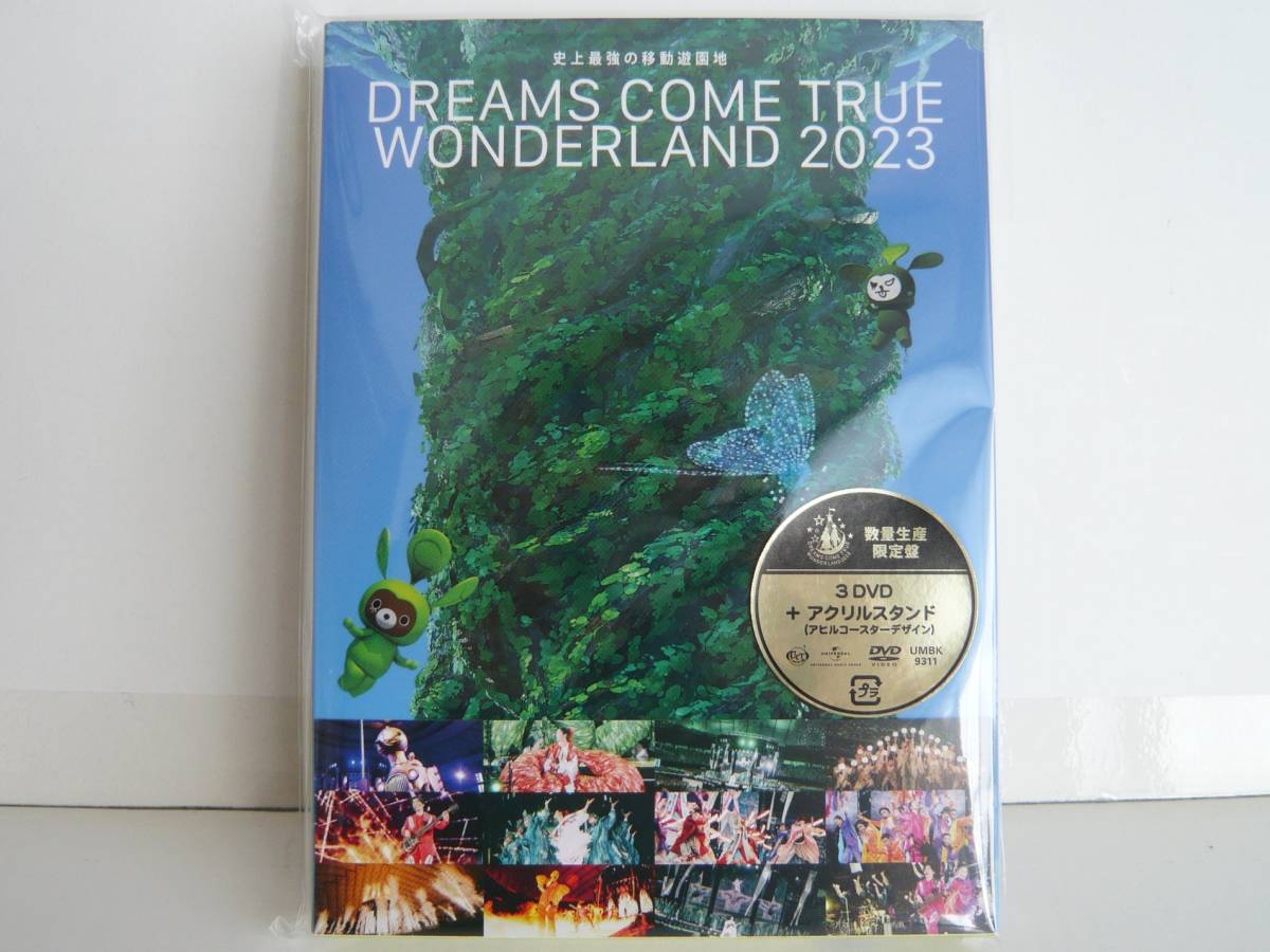 DREAMS COME TRUE / 史上最強の移動遊園地 DREAMS COME TRUE WONDERLAND 2023 【数量生産限定盤】(3DVD+GOODS) 〔DVD〕_画像1
