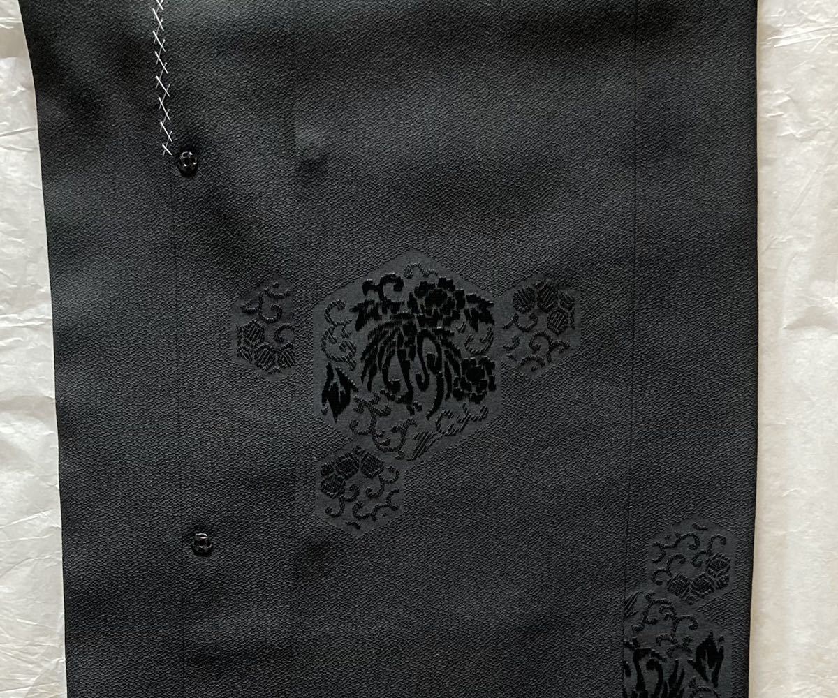 ☆ 和装用正絹 黒のコート　☆_画像3