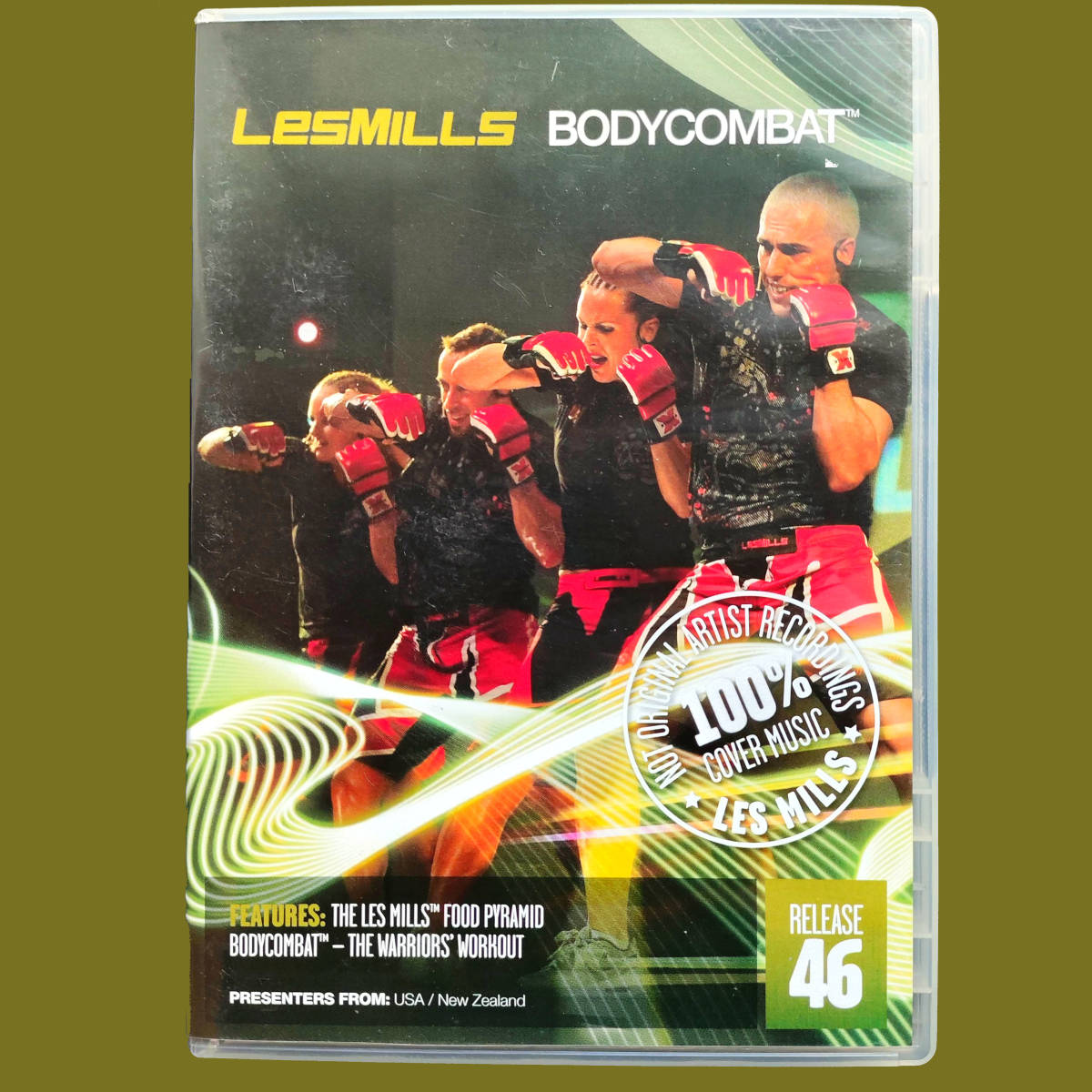 ボディコンバット 46 CD DVD LESMILLS BODYCOMBAT レスミルズ LESMILLS_画像1