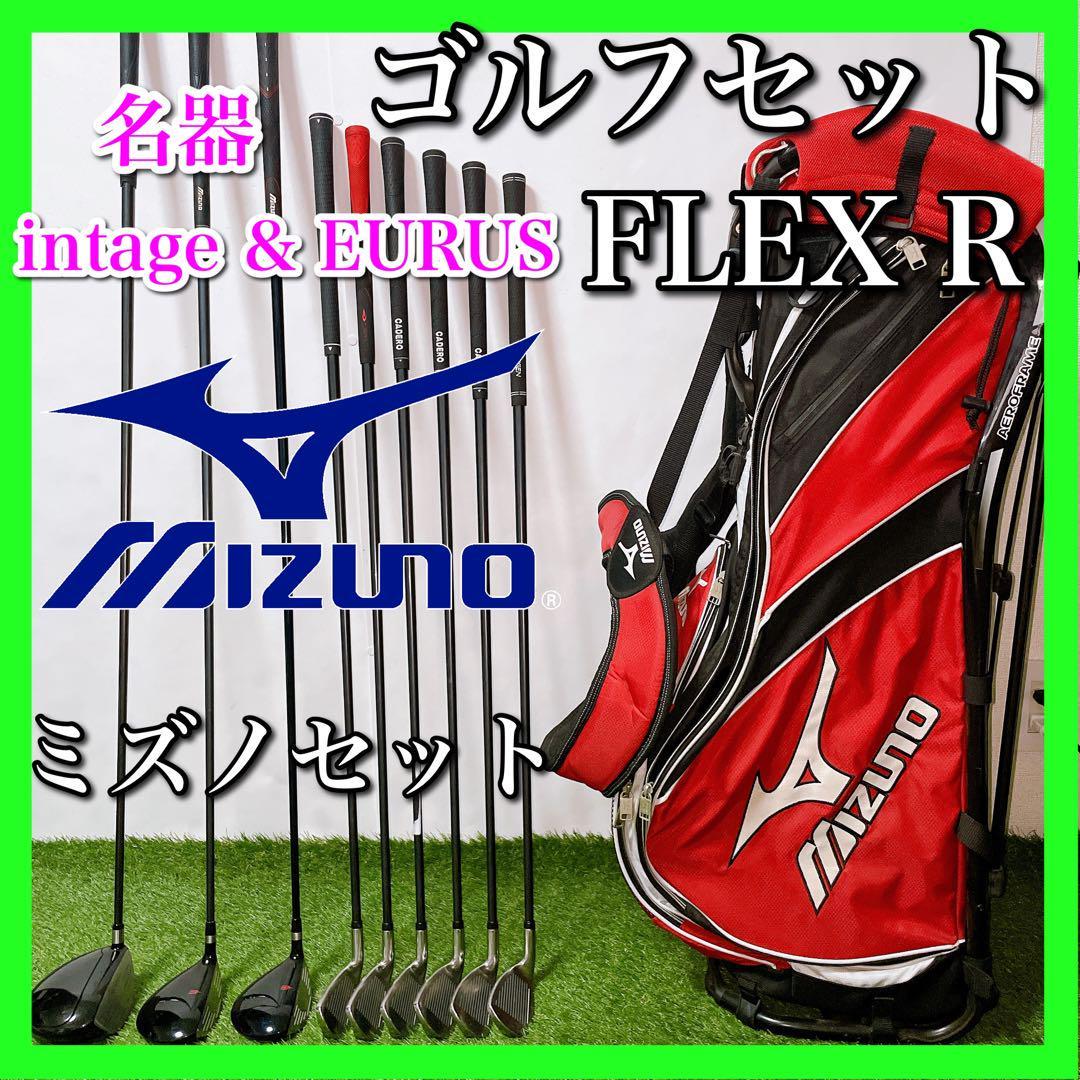 MIZUNO ミズノ ゴルフクラブセット 初心者〜中級者 名器 フレックスR_画像1