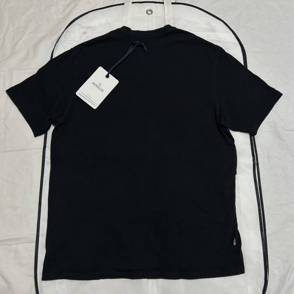 【最安値】MONCLER モンクレール　フラグメント　コラボTシャツ　黒　XL_画像2