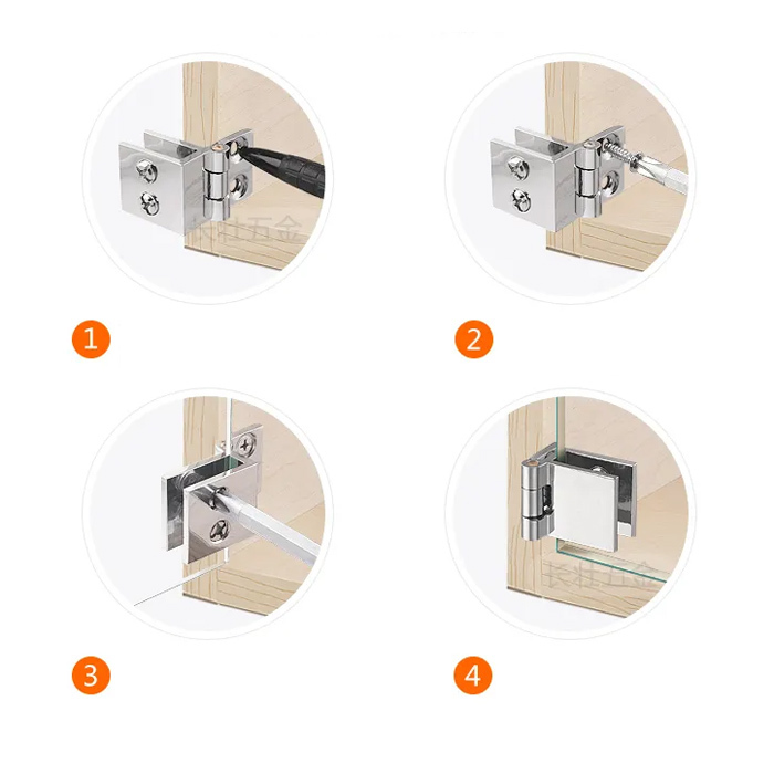  drilling un- necessary glass hinge hinge 2 piece set ( glass thickness 5-8mm for ) aquarium cover ( product number :EX-10)