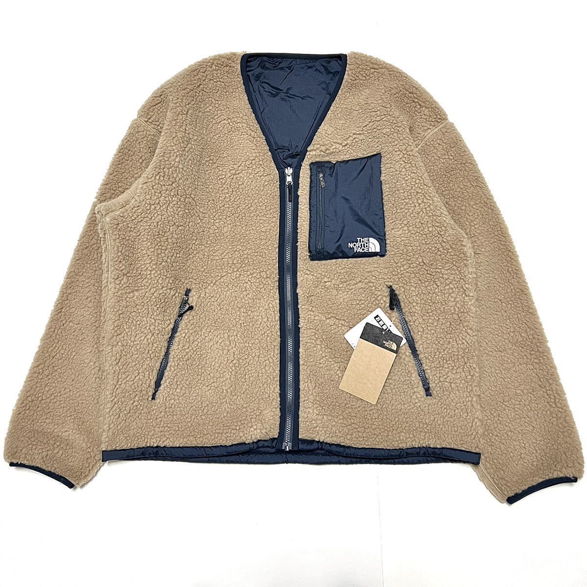 XL 新品 ノースフェイス リバーシブル エクストリーム パイル カーディガン Reversible Extreme Cardigan フリース ジャケット ジップ KU