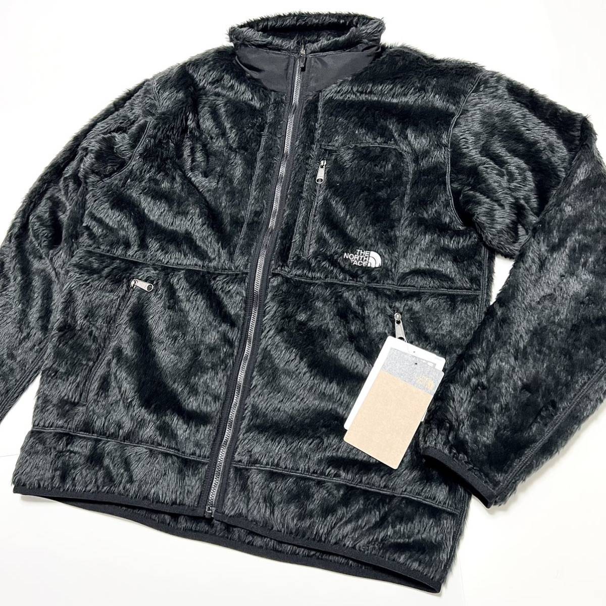 XL 新品 ノースフェイス ファイヤーフライ フリース ジャケット 黒 ブラック アンタークティカ Firefly Versa Loft Jacket Antarctica_画像5