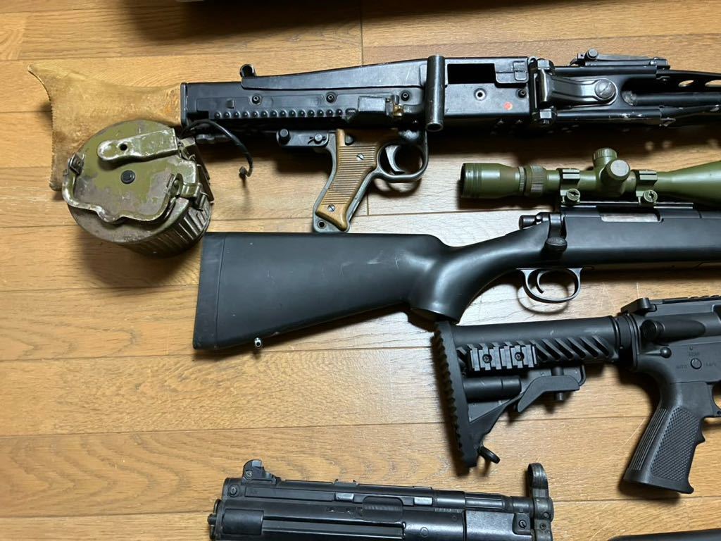 トイガン　東京マルイ 松栄　VSR 電動ガン　モデルガン　MG42 AUG FA-MAS ジャンク　まとめ売り_画像2
