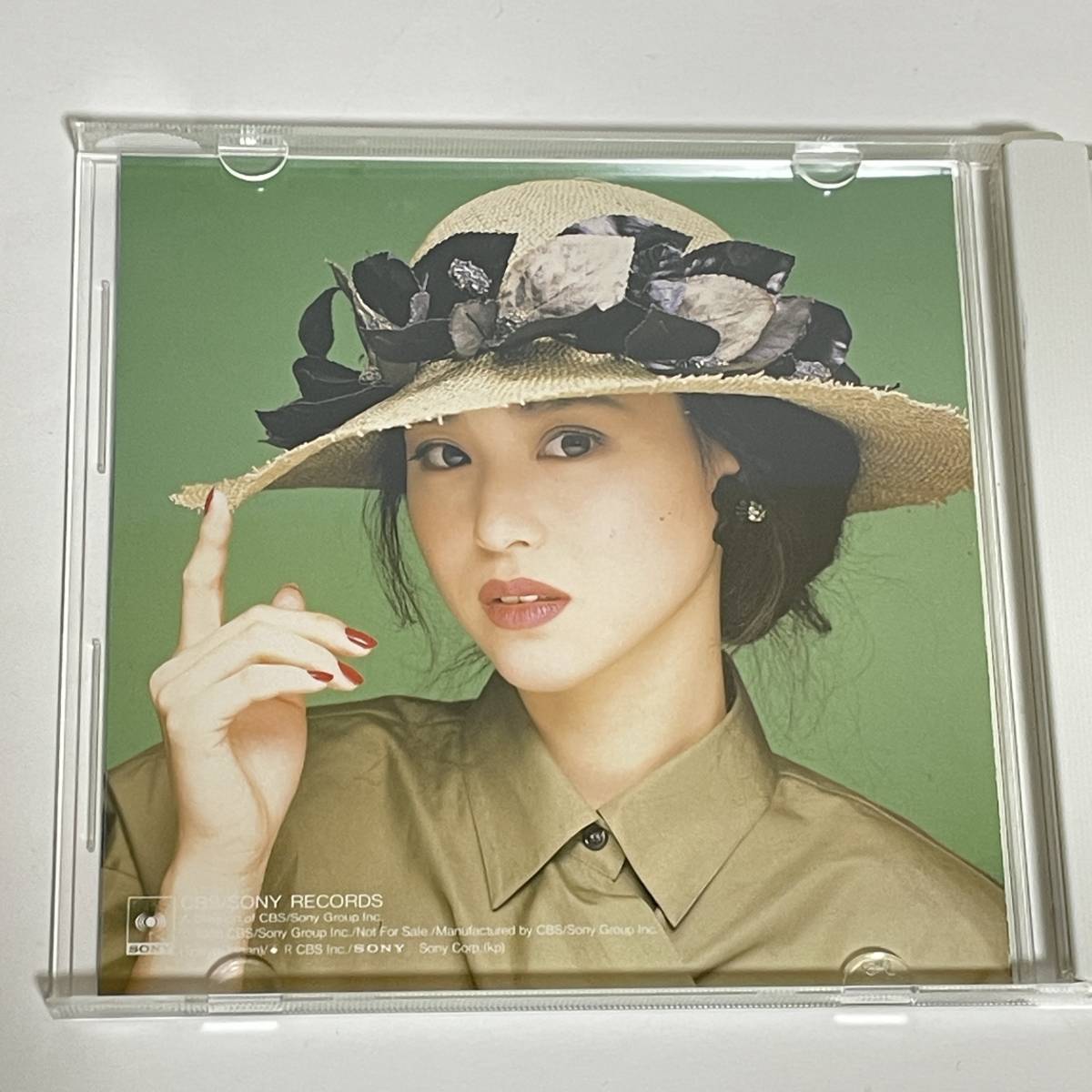G321★ 松田聖子 Fantastic CBS/SONY RECORDS 非売品 CD型 ミラー_画像3