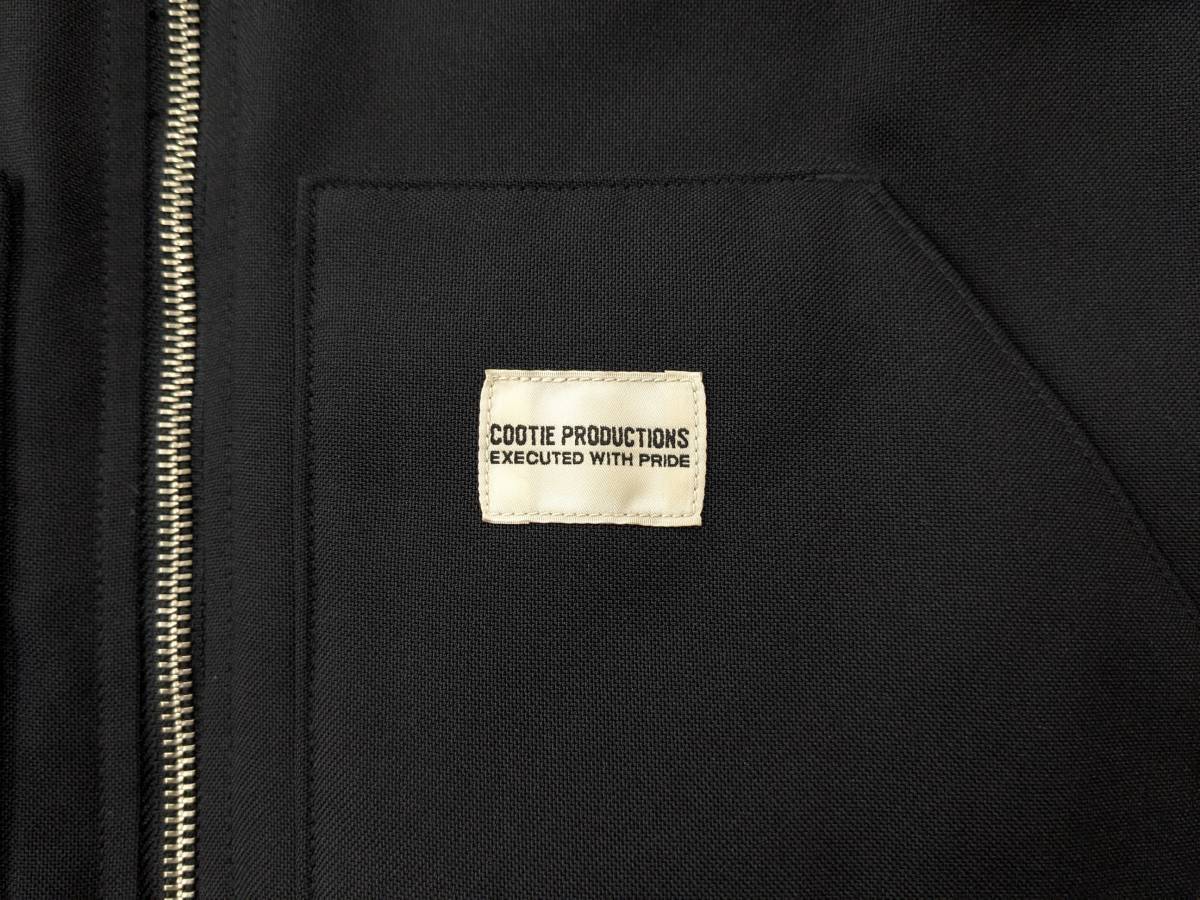 COOTIE PRODUCTIONS/クーティ―/Polyester OX Padded Work Vest/中綿ワークベスト/肉厚/SIZE L/ビッグシルエット/エステルオックス生地_画像3