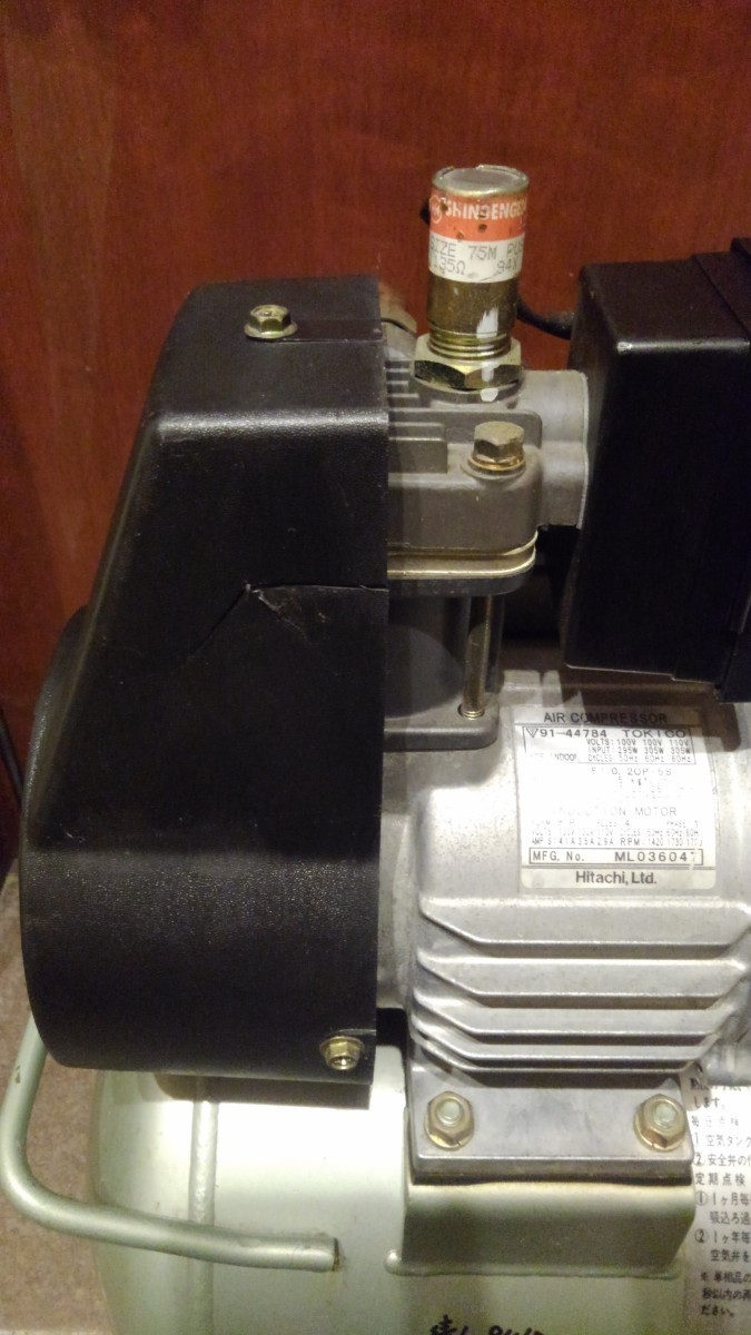 HITACHI 日立OIL FREE BEBICON TYPE 0.2 OP-5S ベビコンエアー HITACHI 日立OIL FREE BEBICON TYPE 0.2 OP-5S ベビコンエアー