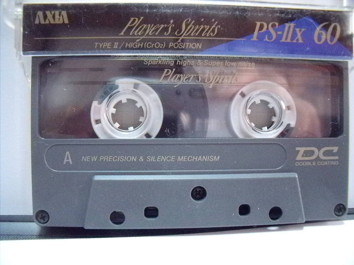 使用済み 中古  カセットテープ TDK PS-2Ｘ  Type2 ハイポジ 60分 1本 爪あり No411 スリムケースの画像1