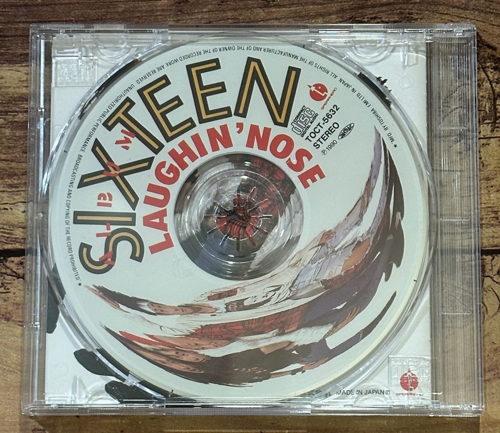 ★初回限定盤 ピクチャーレーベル「ALBUM SIXTEEN 16」LAUGHIN’ NOSE ラフィン・ノーズ_画像2