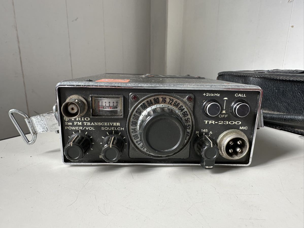 TRIO TR-2300 2m FM приемопередатчик текущее состояние товар Junk 