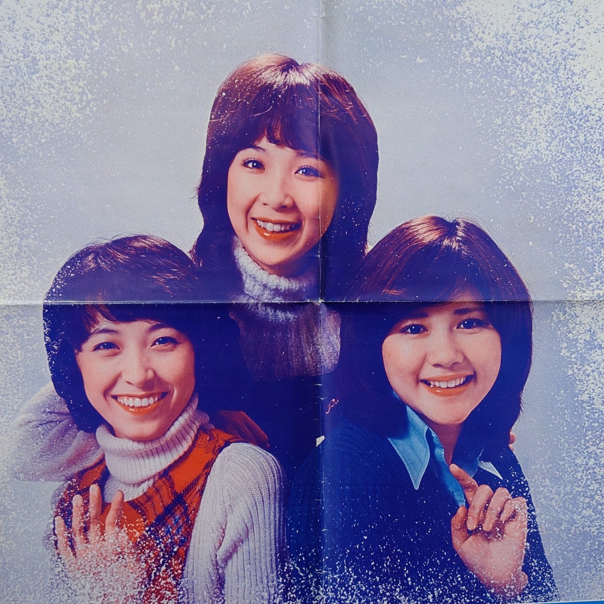 昭和レトロ 1978年 キャンディーズ 当時物 ポスターCANDIES 1978 CALENDAR （伊藤蘭 田中好子 藤村美樹） 1978 キャンディーズ カレンダー_画像2