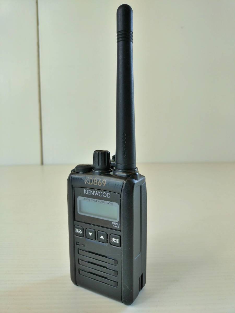 ケンウッド　UHFデジタル　TCP-D551 簡易無線電話装置　無線機　動作確認済み_画像2