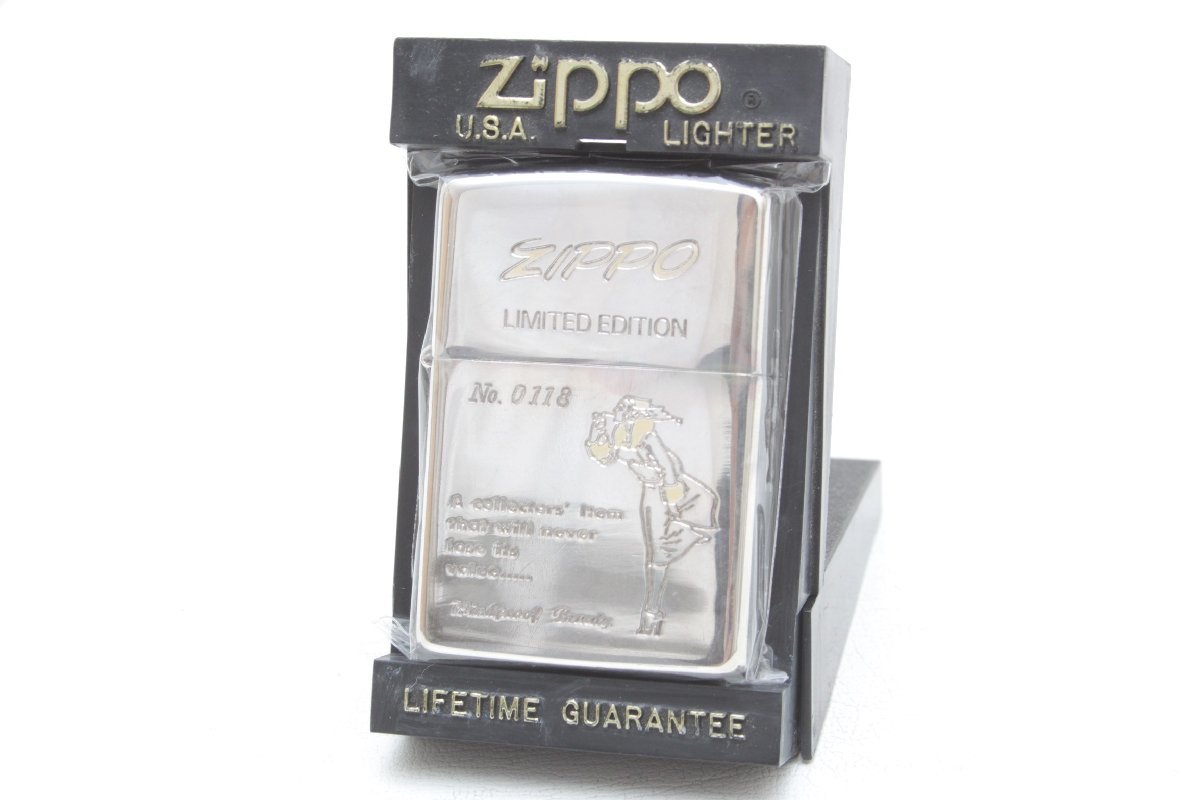 1S523☆ジッポ ライター ZIPPO☆ ウインディ LIMITED EDITION F-X 良品 （ニューポーン）_画像1