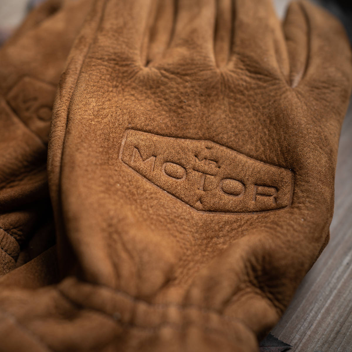 レトロ 本革 牛革 ハレーバイク グローブ ガントレット ライダース ワーク 手袋 レザー 断熱 防寒 防風 アウトドア Mの画像3