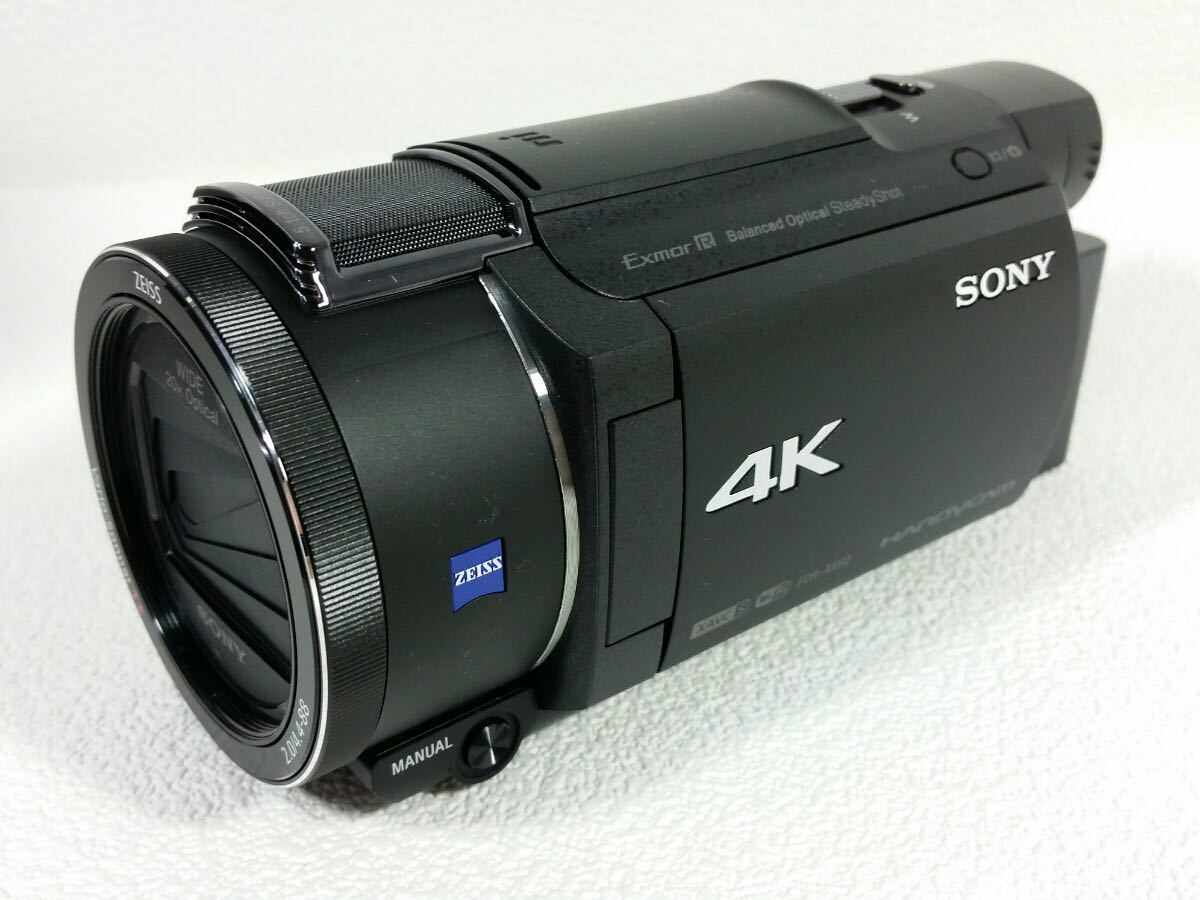 *3 days ( previous day put on )[ video camera home delivery rental ]SONY Sony 4K FDR-AX60 hand Wobble ..... photographing is possible to do! space optics hand Wobble correction rental