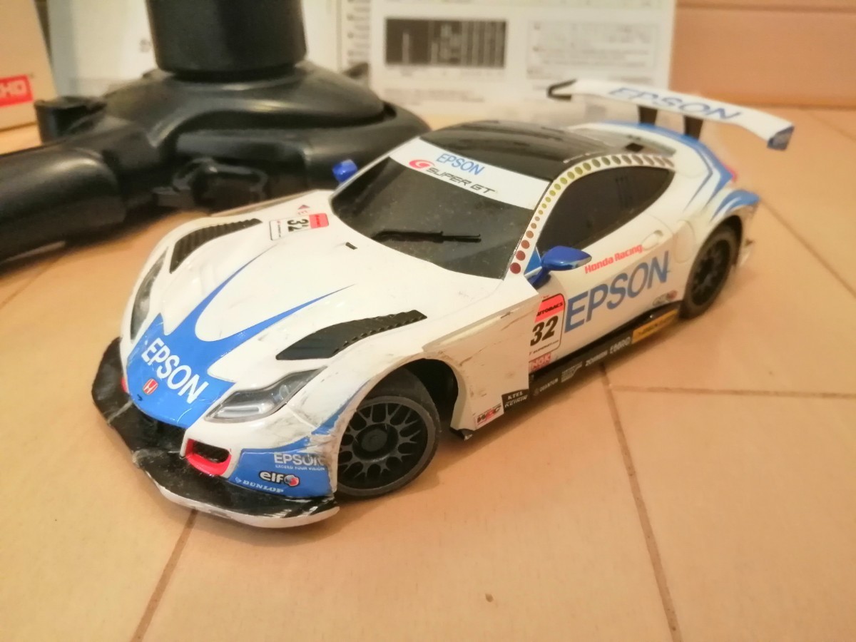 京商 ミニッツ レディセット 即走行可 MR-02EX HONDA EPSON HSV-10 2010 KT-18 ASF2.4GHz KYOSHO MINI-Z ワンオーナー 中古 ジャンク_画像2