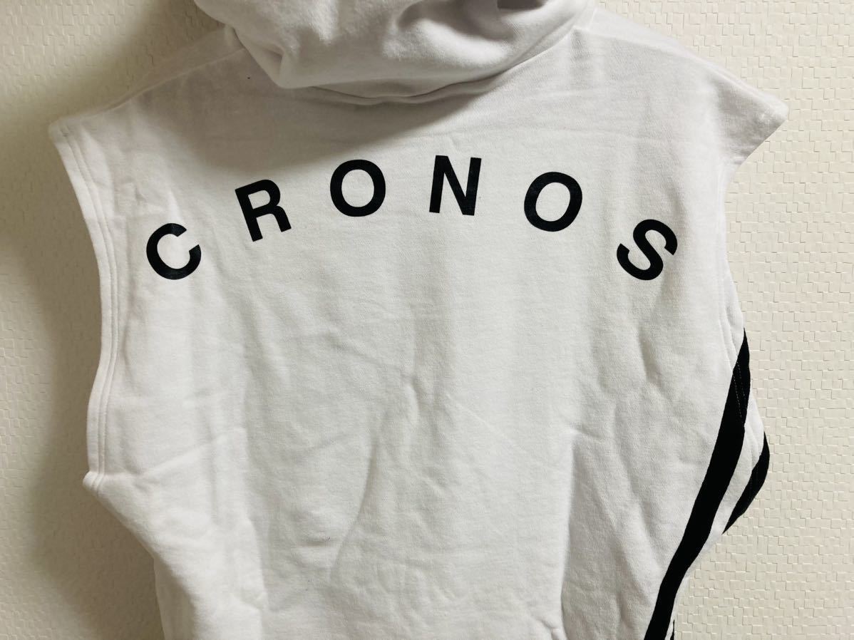新品 CRONOS クロノス ノースリーブパーカーMサイズ スリーブレス