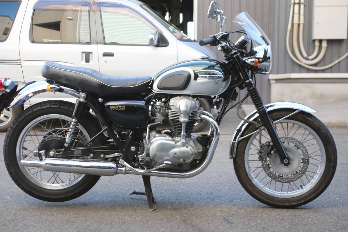 人気完売 W650/KAWASAKI/2006年モデルA6F/実走行車両/メタリックダーク 