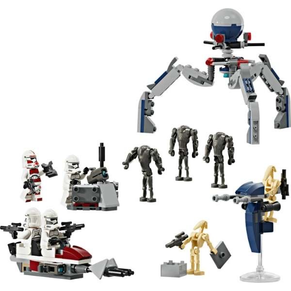 新品未開封 レゴ スターウォーズ 75372 クローントルーパー & バトルドロイド バトルパック ショックトルーパー LEGO STARWARS 送料950円～_商品見本