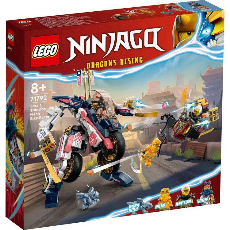 新品未開封 レゴ 71792 ニンジャゴー ソラのメカ・バイクレーサー LEGO Ninjago Sora's Transforming Mech Bike Racer 宅急便送料1000円～_商品見本