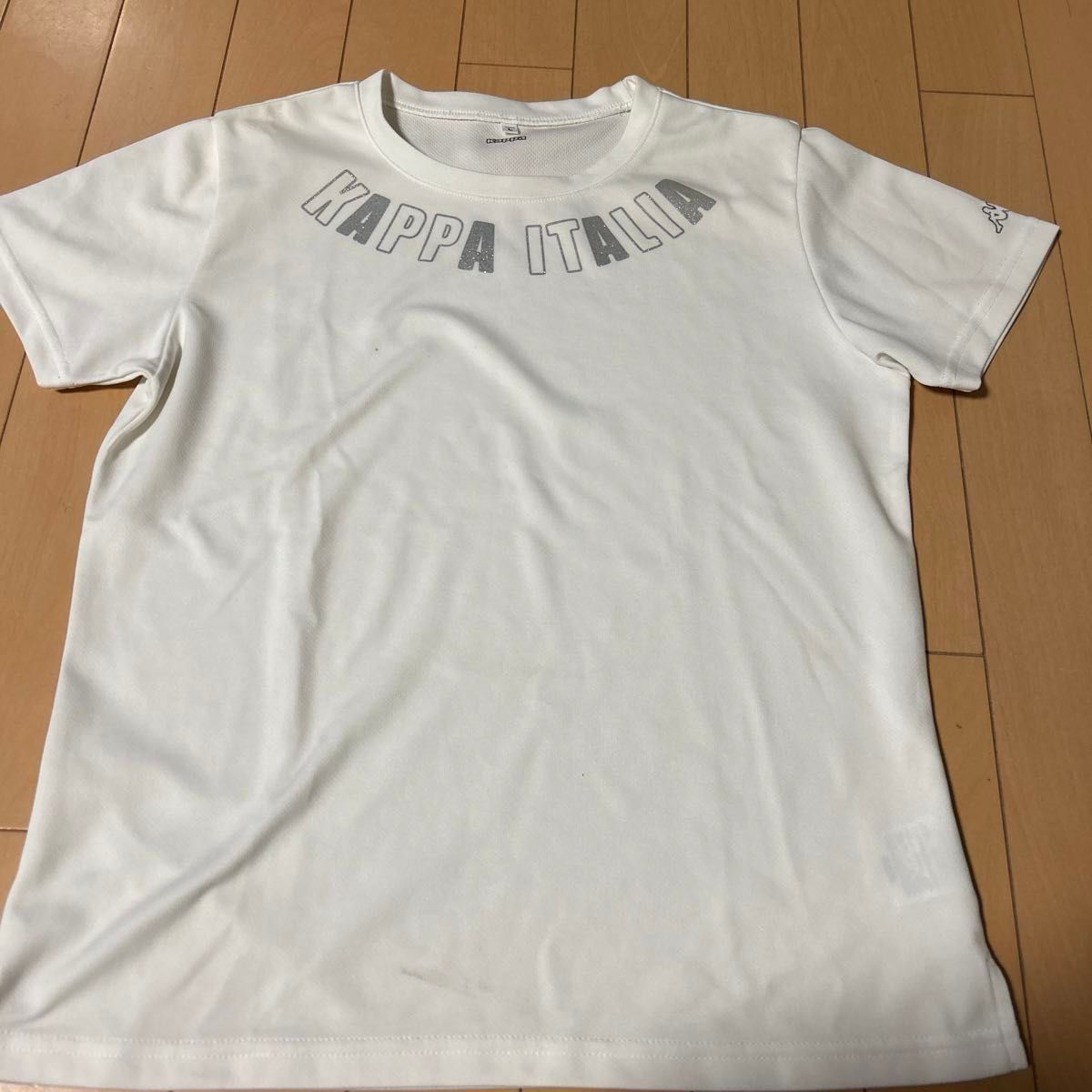 kappa 白　レディース半袖Tシャツ　スポーツTシャツ　Lサイズ