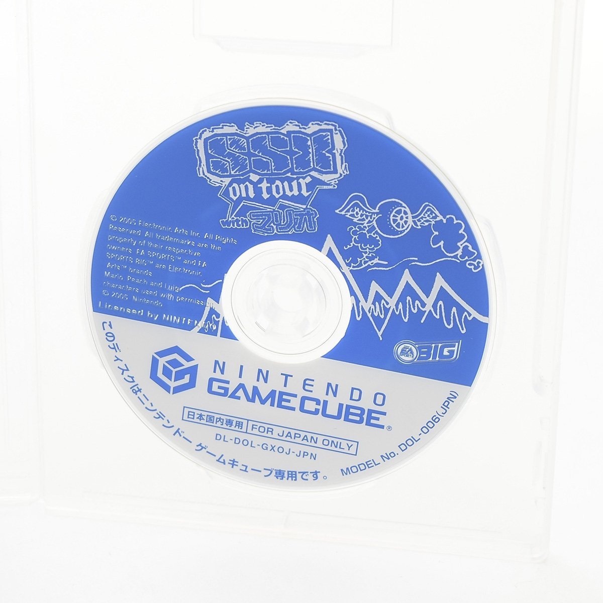 ▽460154 Nintendo ゲームキューブ SSX ON TOUR with MARIO オンツアー マリオ GC_画像4