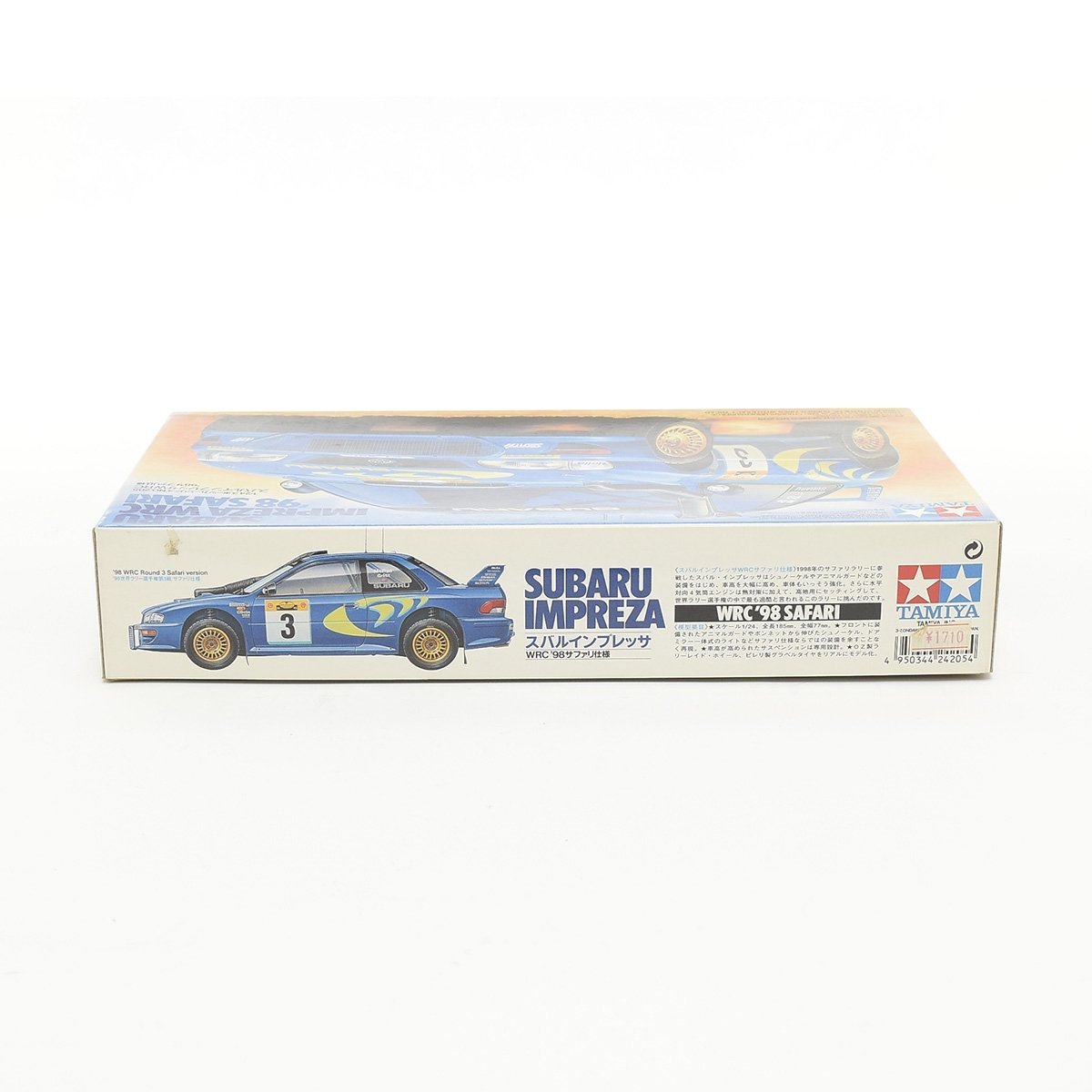 ★491887 未使用品 TAMIYA タミヤ 1/24 プラモデル スバル インプレッサ WRC '98 サファリ SUBARU IMPREZA WRC '98 SAFARI_画像2