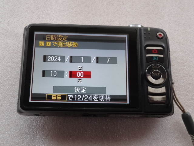 ★カシオ CASIO デジタルカメラ EXILIM Hi-ZOOM EX-H15BK 極上美品 動作確認済み 付属品多数 純正ケース付き ★_画像9