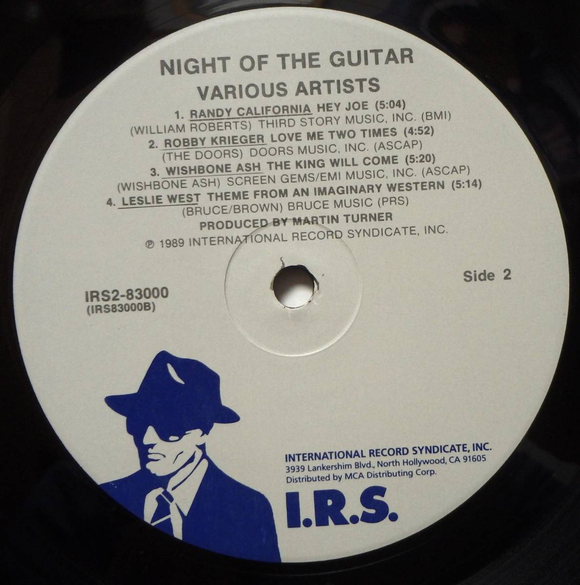 【VPS313】V.A.「Night Of The Guitar Live!」(2LP), 89 US Original ★ブルース・ロック/ハード・ロック/ジャズ・ロック/ヘビメタの画像6