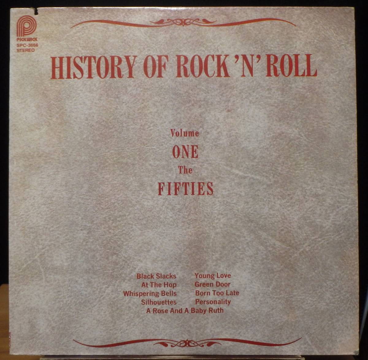 【VPS329】V.A.「History Of Rock 'N' Roll Volume One: The Fifties」, 79 US Compilation　★ロックンロール_画像1