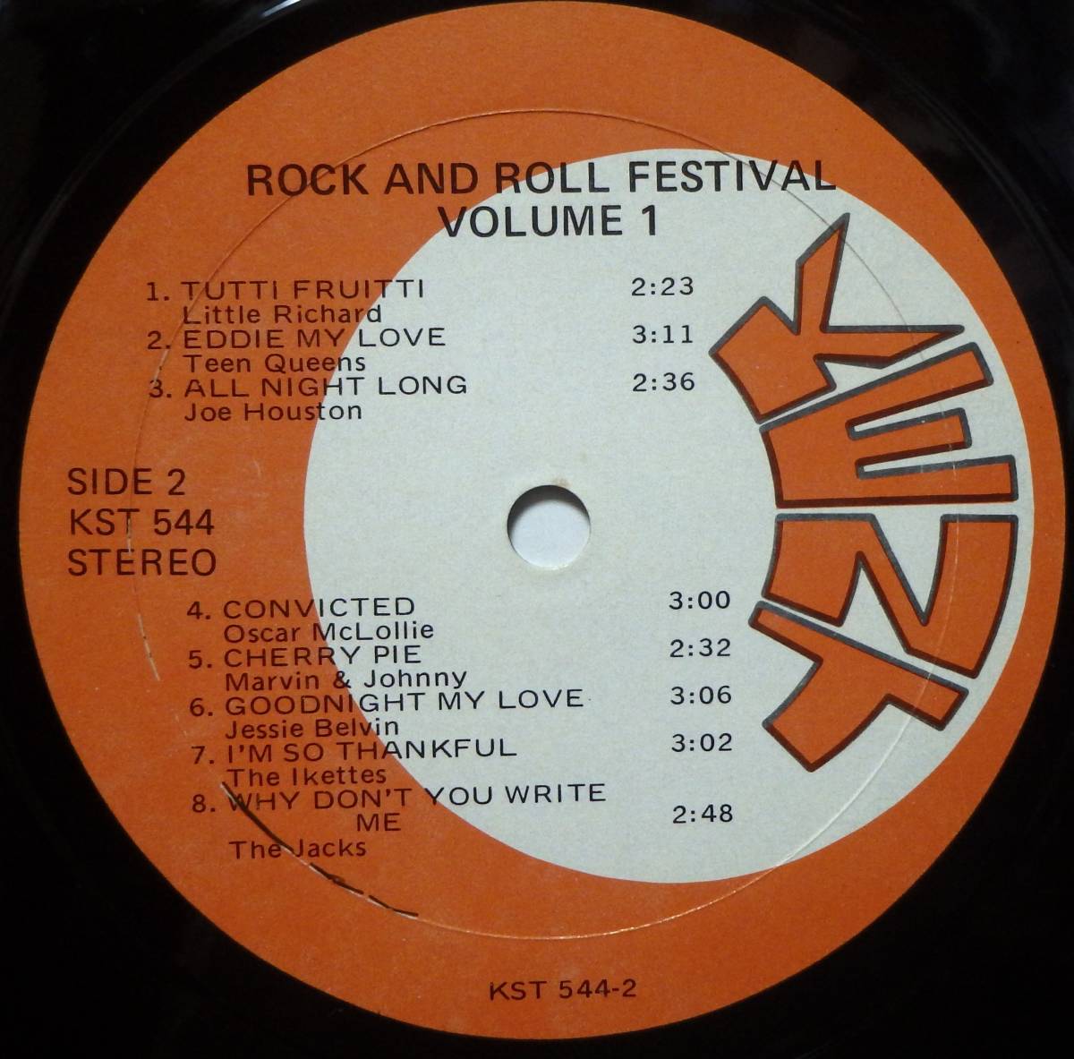 【VPS304】V.A.「Rock & Roll Festival」, 70頃 US Original/Compilation　★ロックンロール/ブルース/R&B_画像6