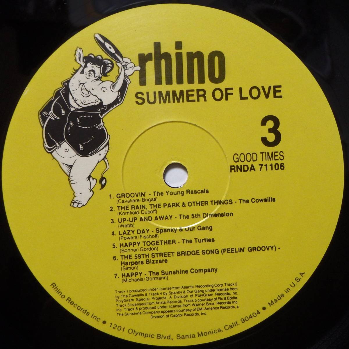 【VPS303】V.A.「Summer Love」(2LP), 86 US Compilation　★フォーク・ロック/ガレージ/プログレ/サイケ/R&B_画像6