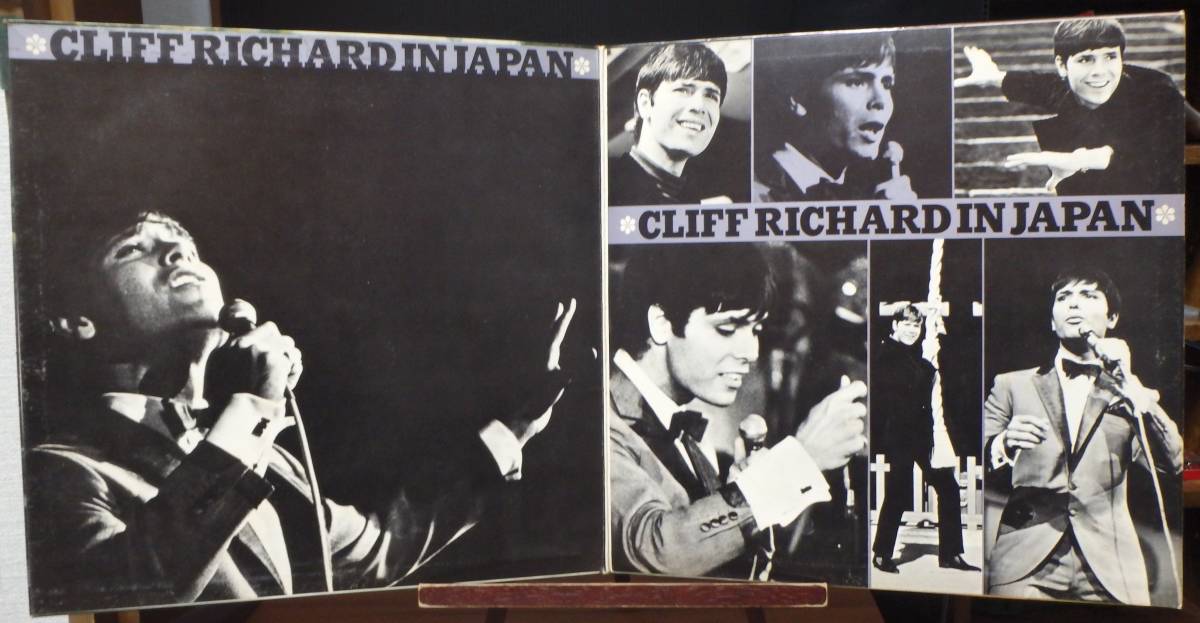 【LJ039】CLIFF RICHARD 「Cliff In Japan (クリフ・イン・ジャパン)」, 67 JPN 赤盤/初回盤　★日本公演/ポップ・ロック/ボーカル_画像3