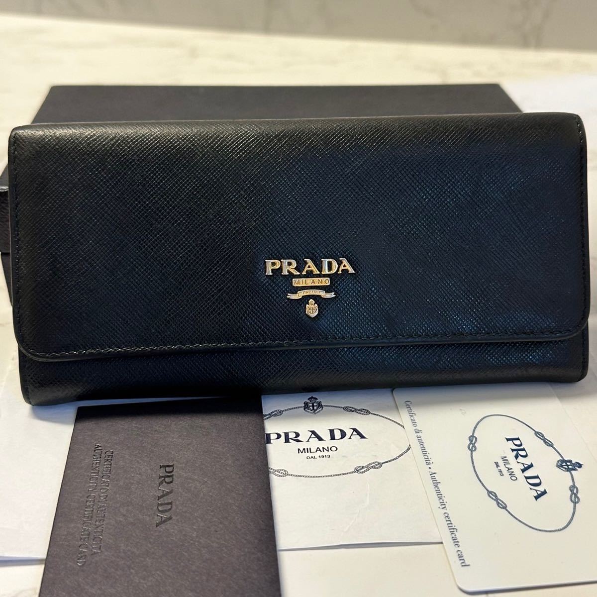 プラダ PRADA 財布 長財布 サフィアーノレザー レディース プラダ PRADA 財布 長財布 サフィアーノレザー レディース