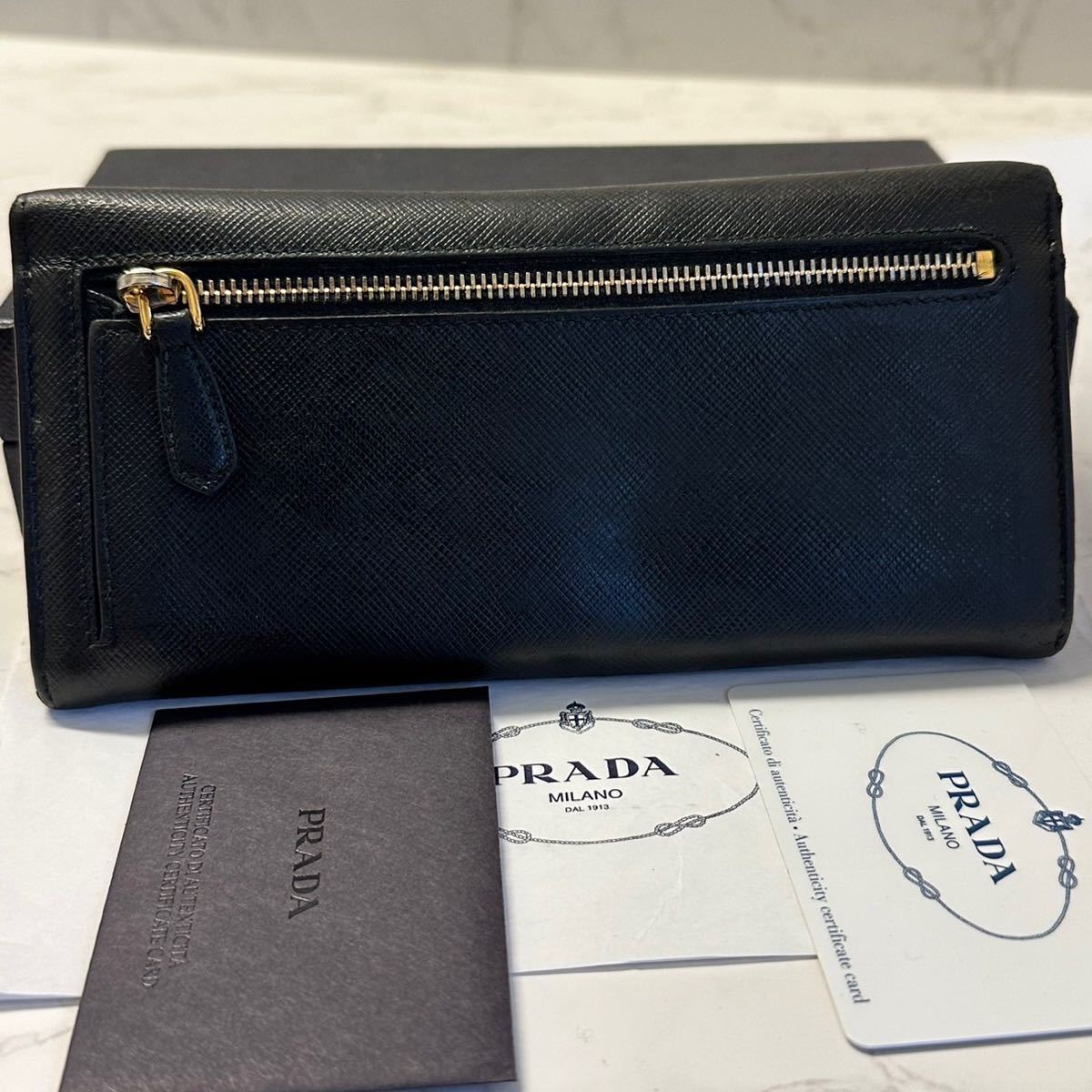プラダ PRADA 財布 長財布 サフィアーノレザー レディース プラダ PRADA 財布 長財布 サフィアーノレザー レディース