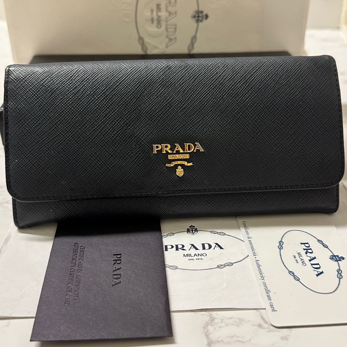 プラダ PRADA 財布 長財布 サフィアーノレザー レディース｜Yahoo