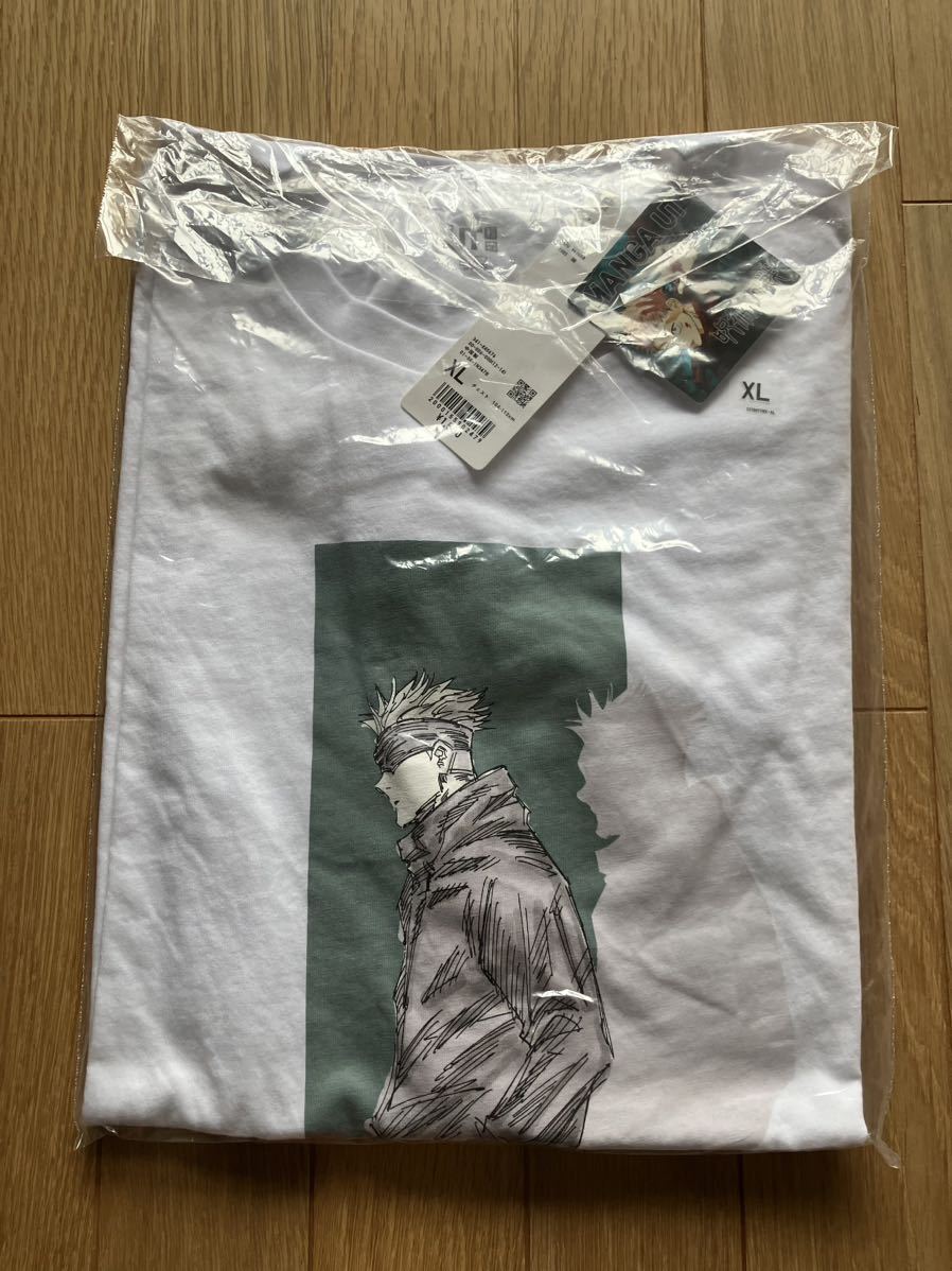 新品 XLサイズ 呪術廻戦 ユニクロ UNIQLO UT コラボ Tシャツ 五条悟 半袖 タグ付き 週刊少年ジャンプ