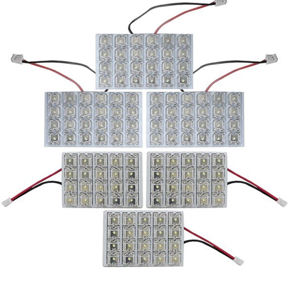 メール便送料無料 ランドクルーザー 200/ランクル200 UZJ200 LEDルームランプ FLUX 6Pセット 132発 トヨタ 室内 ライト 車内灯 純正 交換_画像1