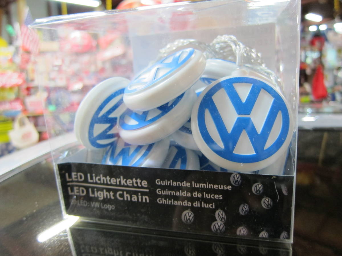 送料500円 VW ロゴ LED ILLUMINATION フォルクスワーゲン オフィシャル LED Light Chainの画像1